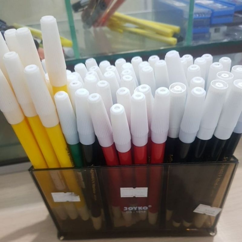 

Spidol / Sepidol / Marker Snowman warna Merah Kuning Hijau Biru