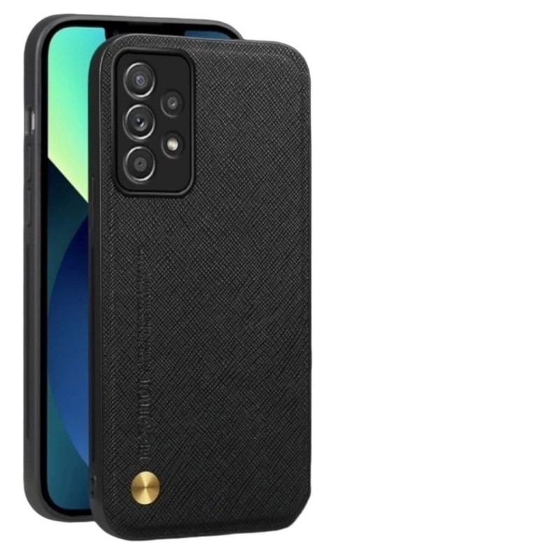 Casing CASE Samsung Galaxy A23 Magnetic Back Cover Leather Kulit Saffiano