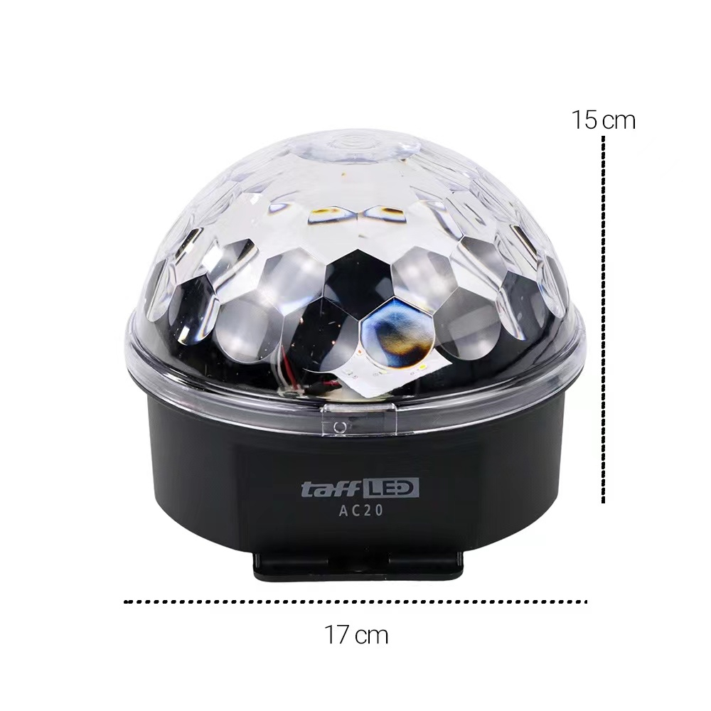 Crystal Magic Ball Disco LED 5V USB Bluetooth speaker / Lampu Disco Speaker Bluetooth