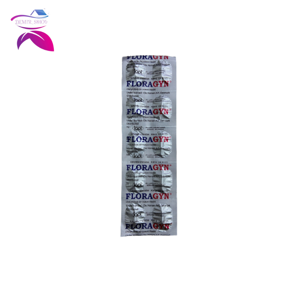 Floragyn Strip 10 Kapsul / Probiotik Kewanitaan