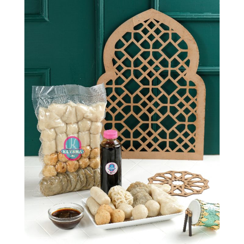 

Paket Pempek Frozenfood | Keysha isi 50 free cuko