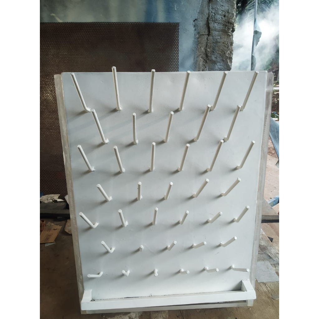 DRYING RAK LABORATORIUM (rak pengering glasware)