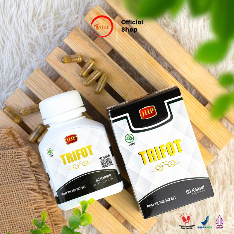 Trifot Penambah Berat Badan Herbal Alami Varian Isi 30 &amp; 60 Kapsul