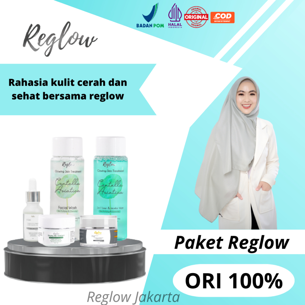 Reglow Skincare Original dr. Shindy Satu Paket Reglow Beauty 100% ORI HALAL & BPOM