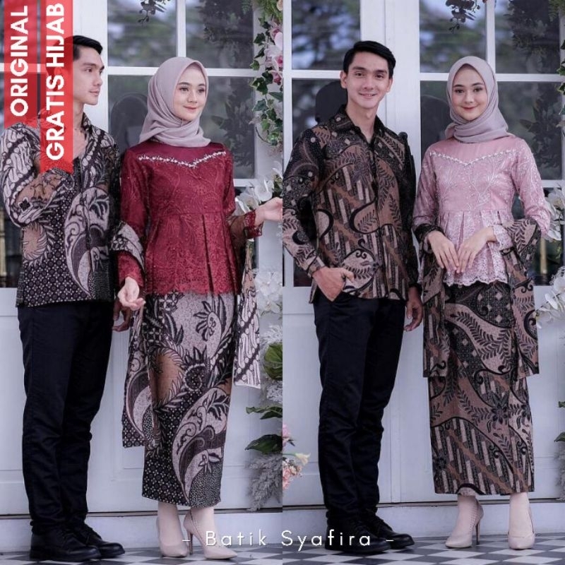 Set Kebaya Couple Asyifa • Kebaya Wisuda • Kondangan