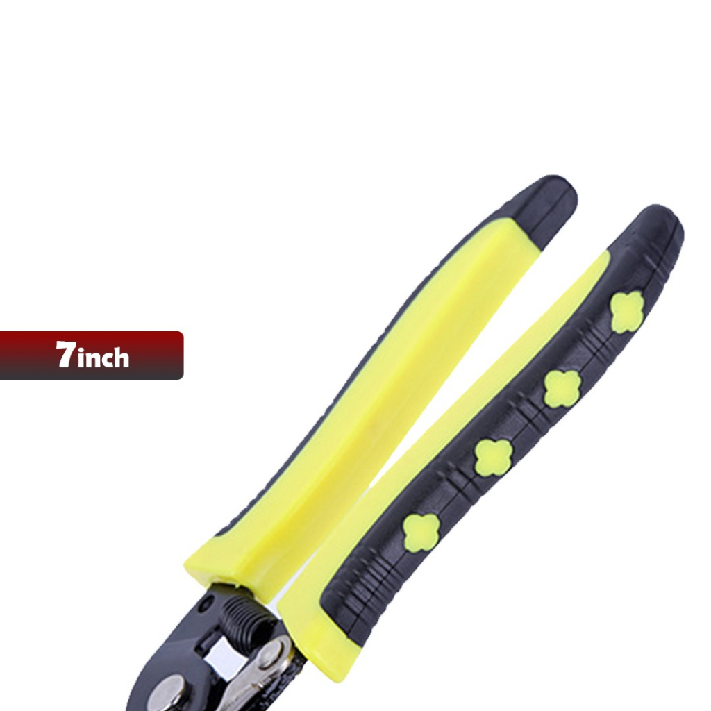 Tang Kupas Kabel Listrik Belter Wire Stripper 7Inch Multifungsi - YOSINOGAWA