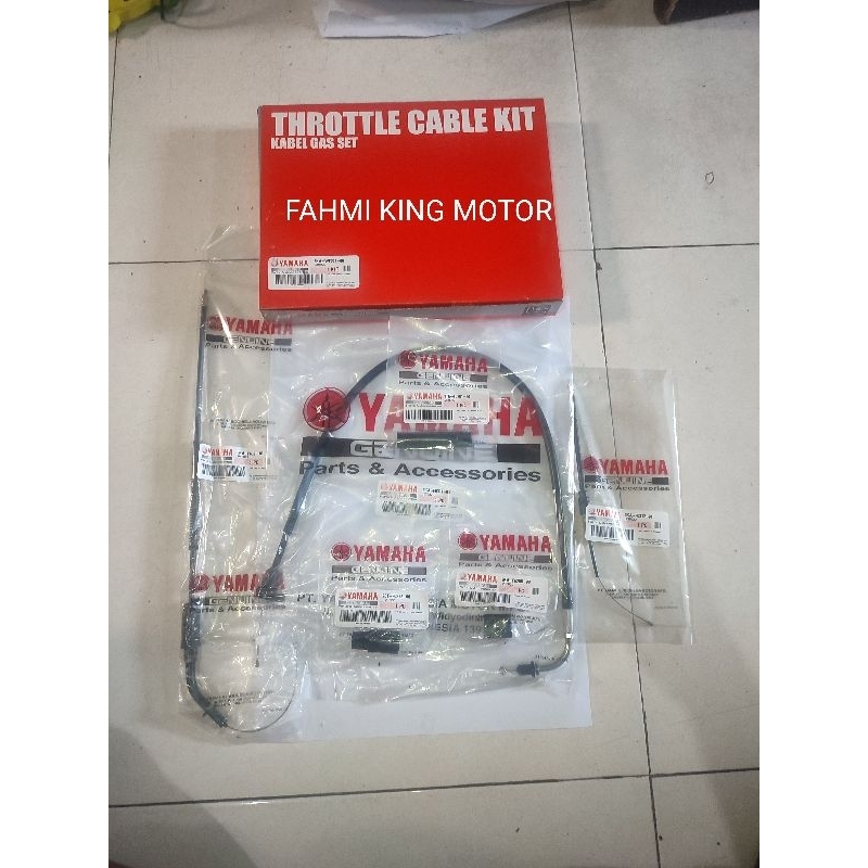 KABEL GAS KOMPLIT ASLI ORIGINAL YAMAHA YGP RXKING RX KING PNP RXK RXS RXR RXZ RX100 RS100 RX125