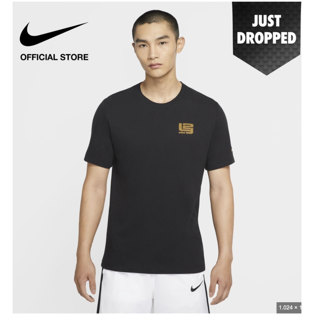 Nike Kaos Basket Pria Dri-Fit Lebron James Graphic Original