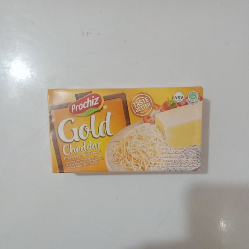 

Keju prochiz gold chedar 160gr