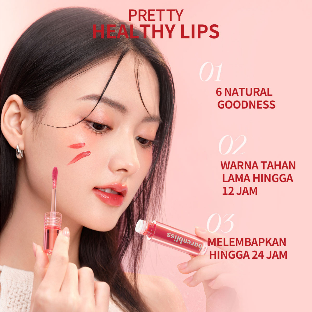 BNB barenbliss Peach Makes Perfect Lip Tint Korea Lip Gloss「24H Moisturizing」