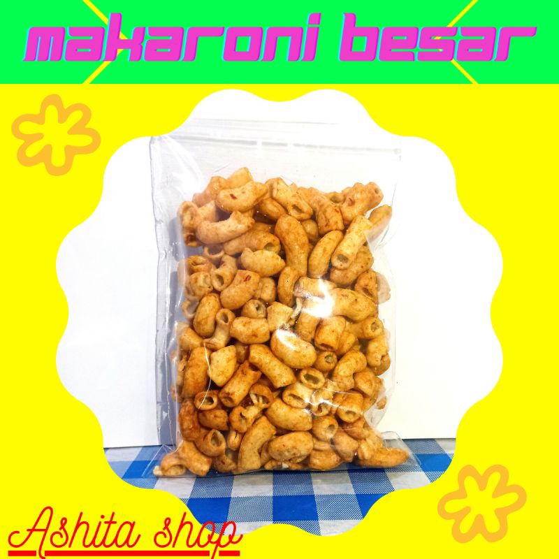 

Makaroni besar rasa rujak bali 500 gram