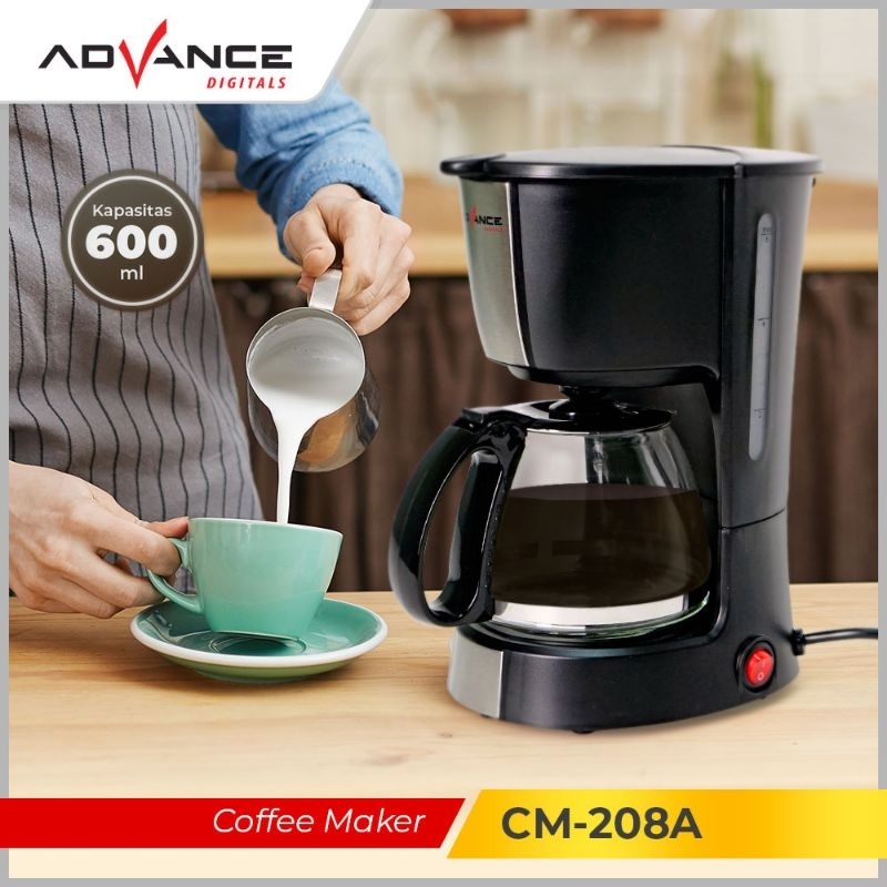 Advance Mesin Kopi Seduh Instant / Coffee Maker CM 208A