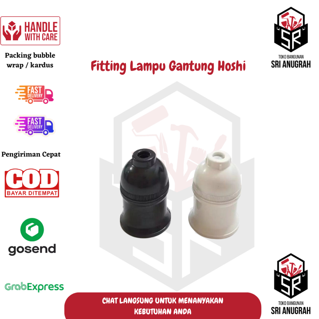 Fitting Lampu Gantung Hoshi
