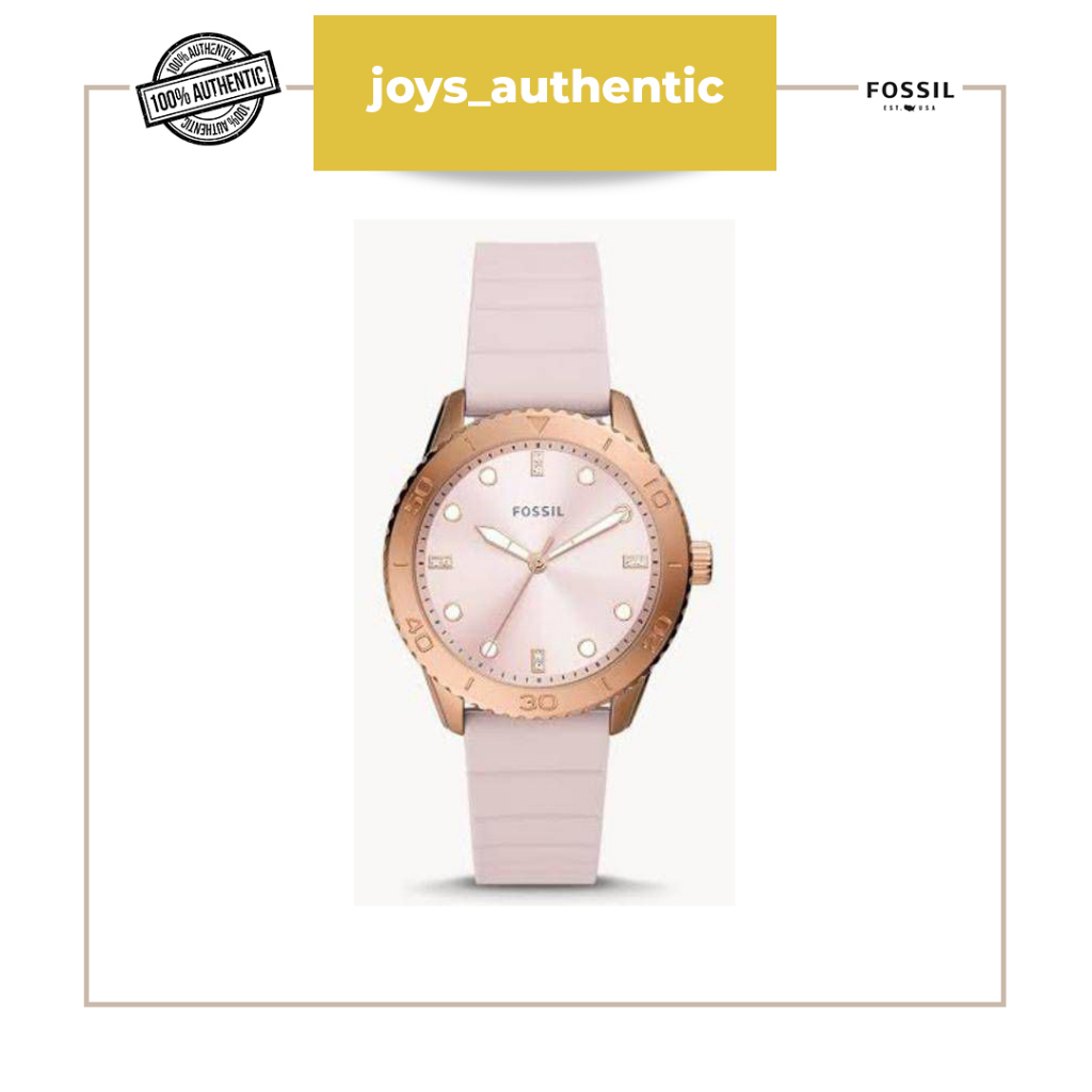 Jam Tangan Wanita Fossil Bq3890 Woman Watch Authentic Original