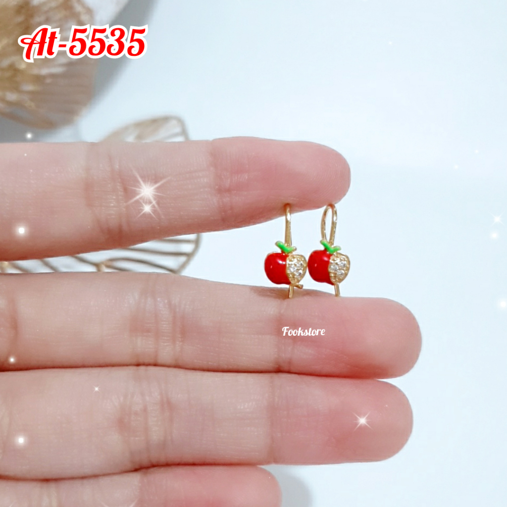 ANTING ANAK PEREMPUAN MOTIF KARTUN KARAKTER /AT-5534/AT-5535/AT-5536