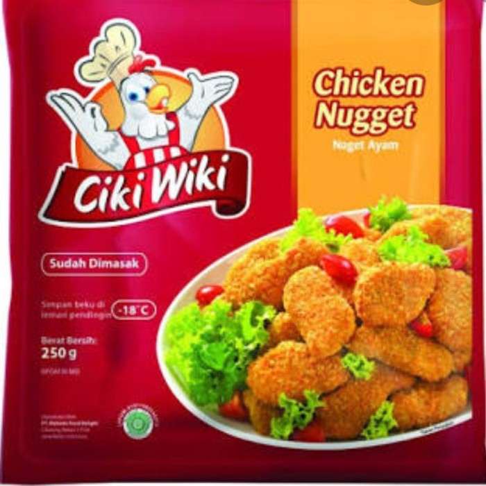 

CIKIWIKI NUGGET AYAM ORI 250GR