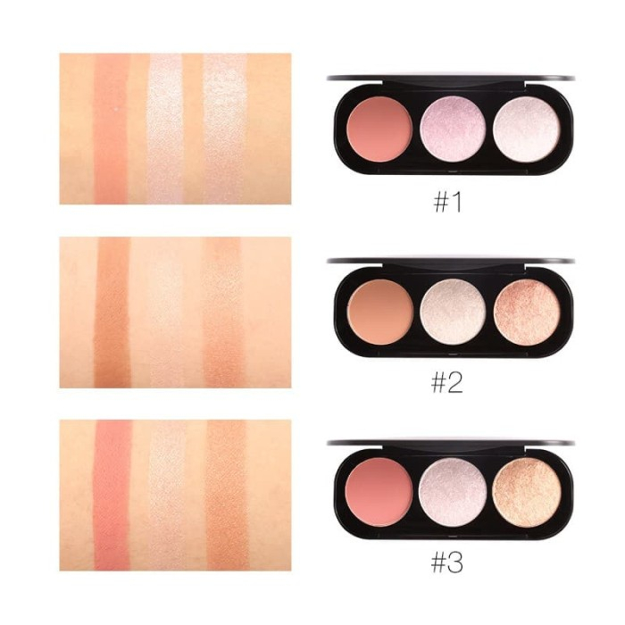 FOCALLURE Blush &amp; Highlighter Palette