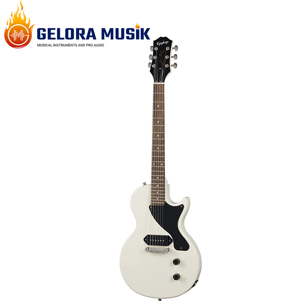 Gitar Elektrik Epiphone Les Paul Junior Billie Joe Armstrong Classic White w/case EIGBJALPJCWNH3
