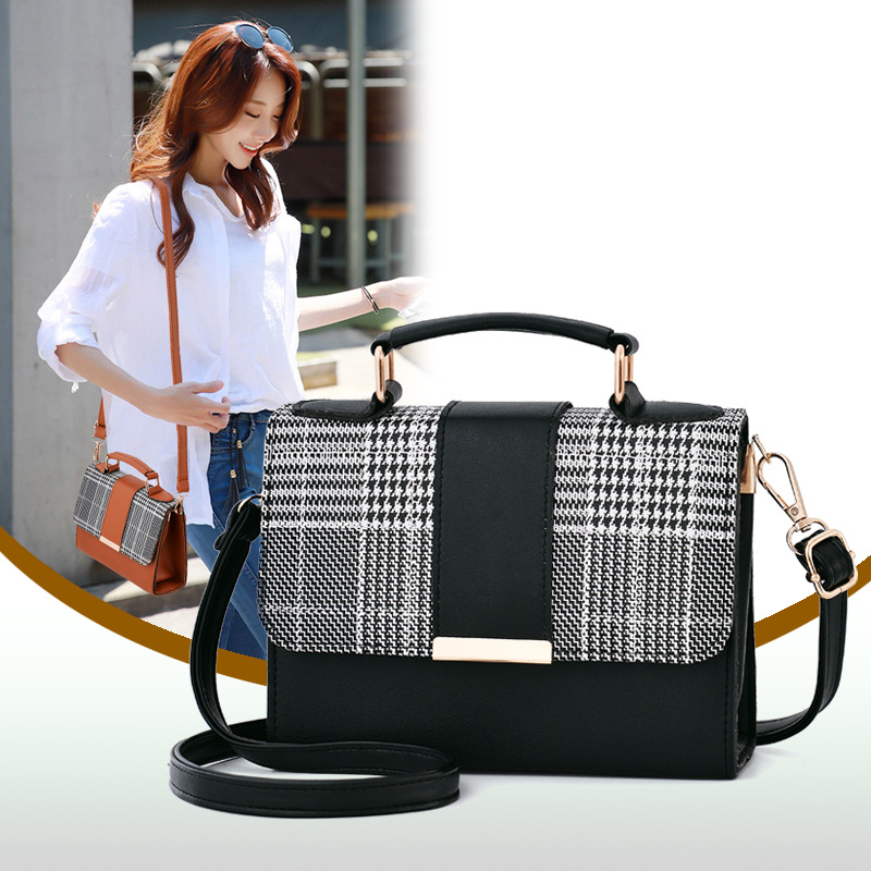 B-D-10 TAS WANITA BRANDED PLATINUM DENGAN BOX BAGUETTE SHOULDER BAG CANVAS LEATHER KUALITAS PLATINUM