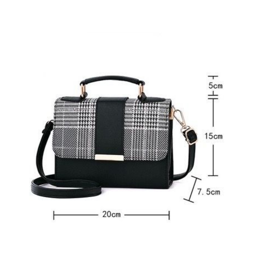 B-D-10 TAS WANITA BRANDED PLATINUM DENGAN BOX BAGUETTE SHOULDER BAG CANVAS LEATHER KUALITAS PLATINUM