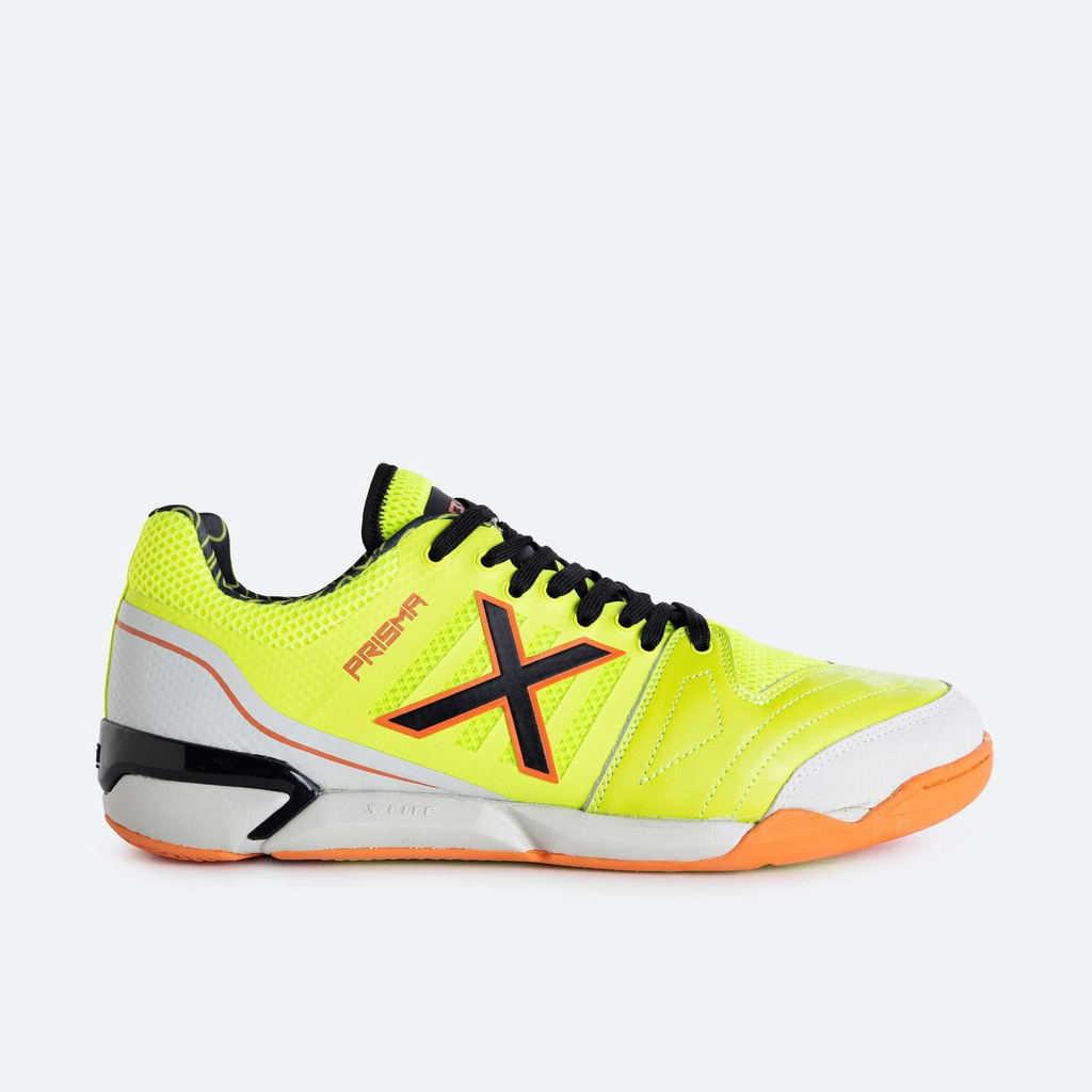 SEPATU FUTSAL X MUNICH PRISMA 25 - Lime Black