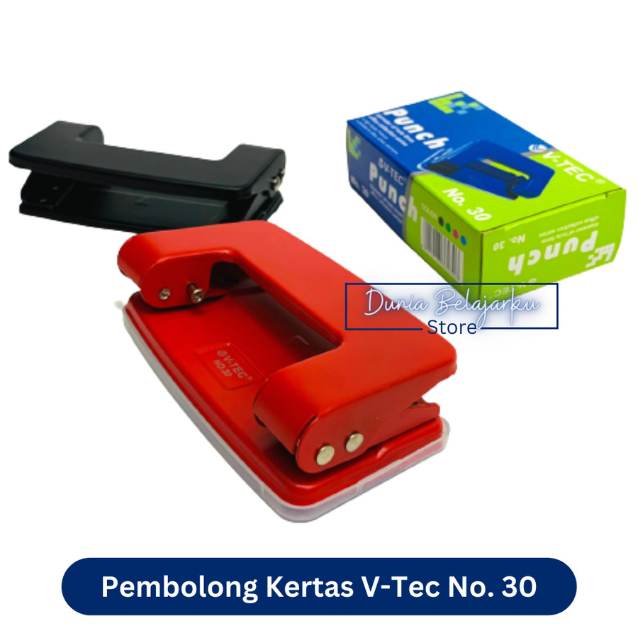 

Pembolong Kertas V-TEC No 30 / Punch Hole VTEC/ Perforator Punch