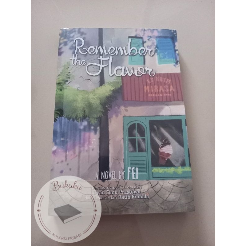 Novel Remember The Flavor/Fei/Preloved/Murah/Original