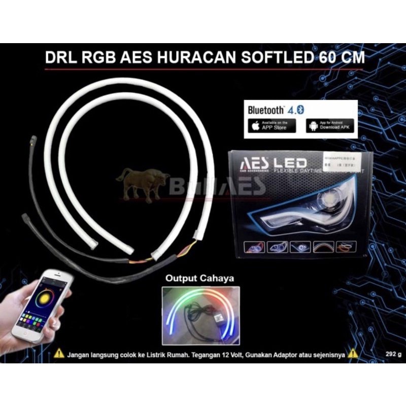 ORIGINAL ALIS DRL RGB AES HURACAN 60 CM SEN RUNNING AES DRL RGB AES | ALIS HURACAN