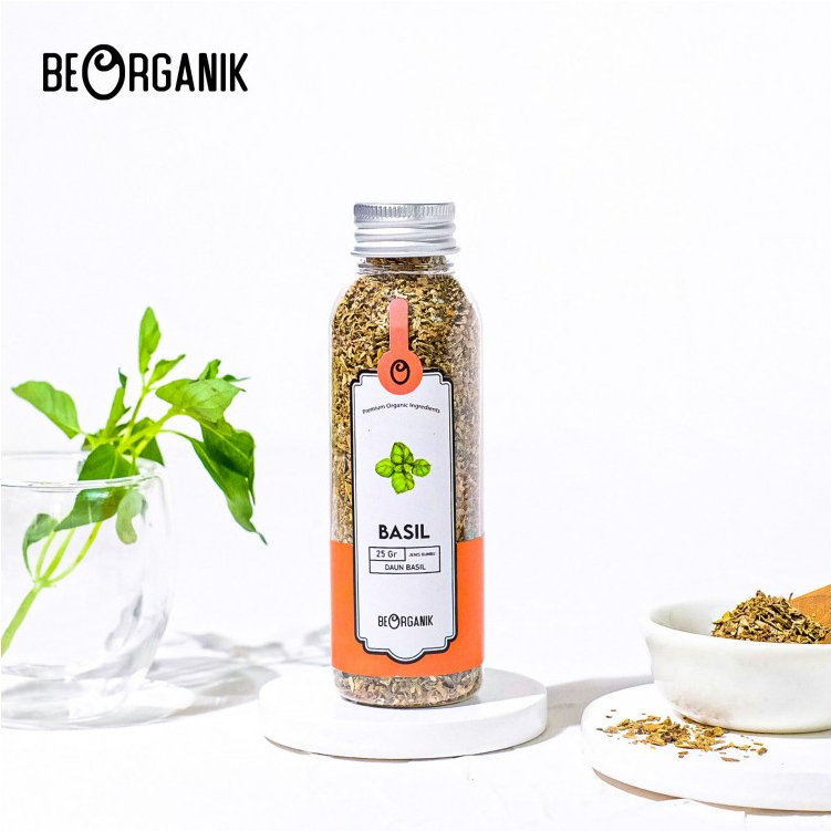 

Beorganik Dried Basil / Basil Kering 25 Gr