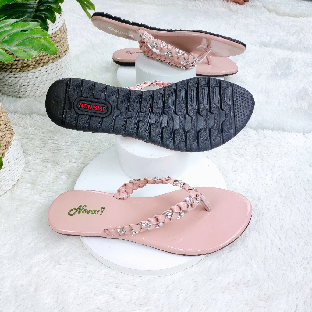 Sandal Jepit Wanita Novari Terbaru