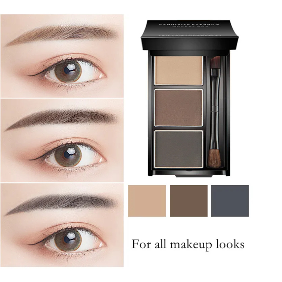 SRmakeup Natural Three Color eyebrow powder 6g