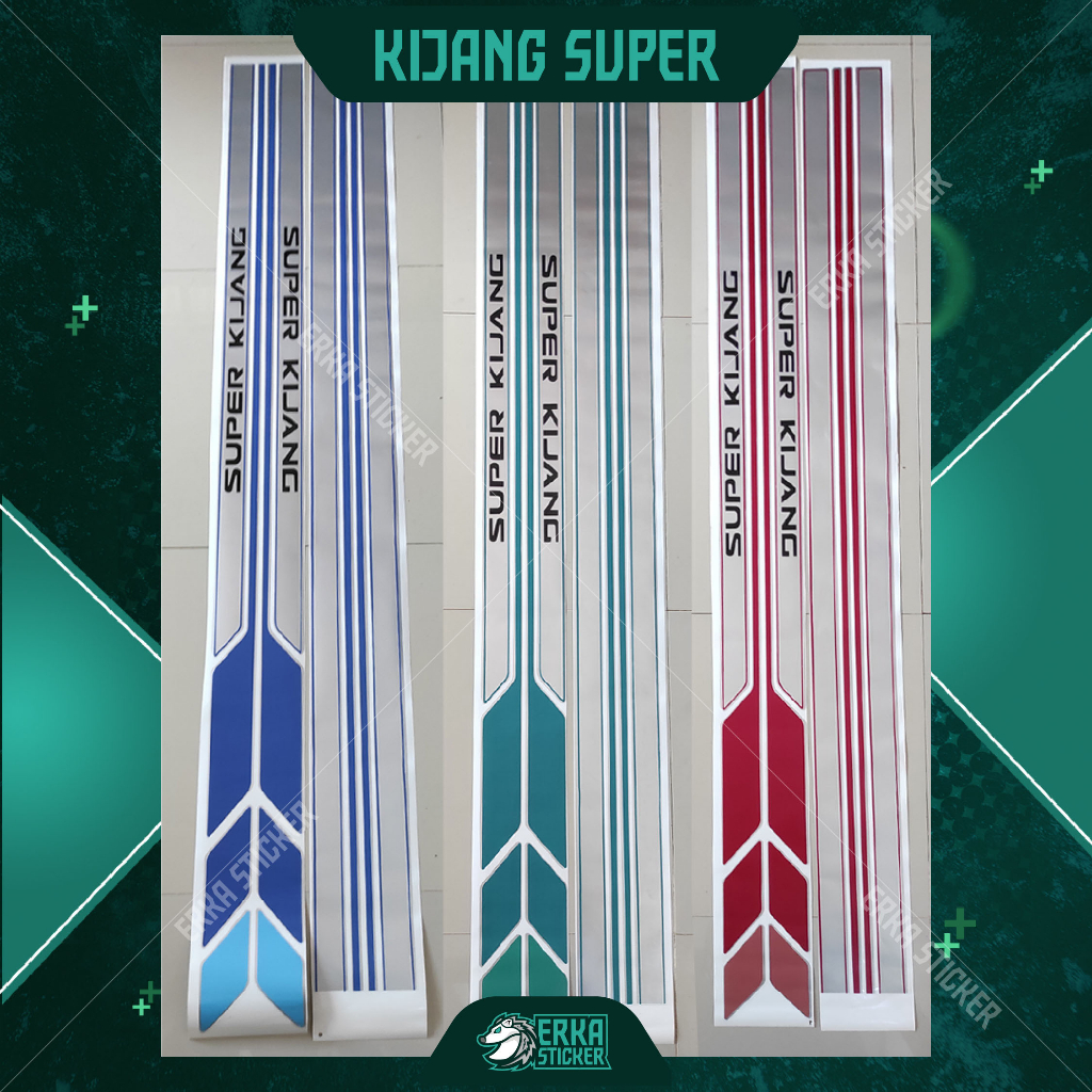 Stiker Mobil Stiker Body Mobil Kijang Super Long/Short