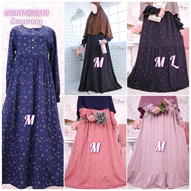 Ditsy Juni '23 ( Lana Blush, Lana Clary Sage, Halen Navy, Rumi black, Maddie onyx, Rayla Dusty pink,