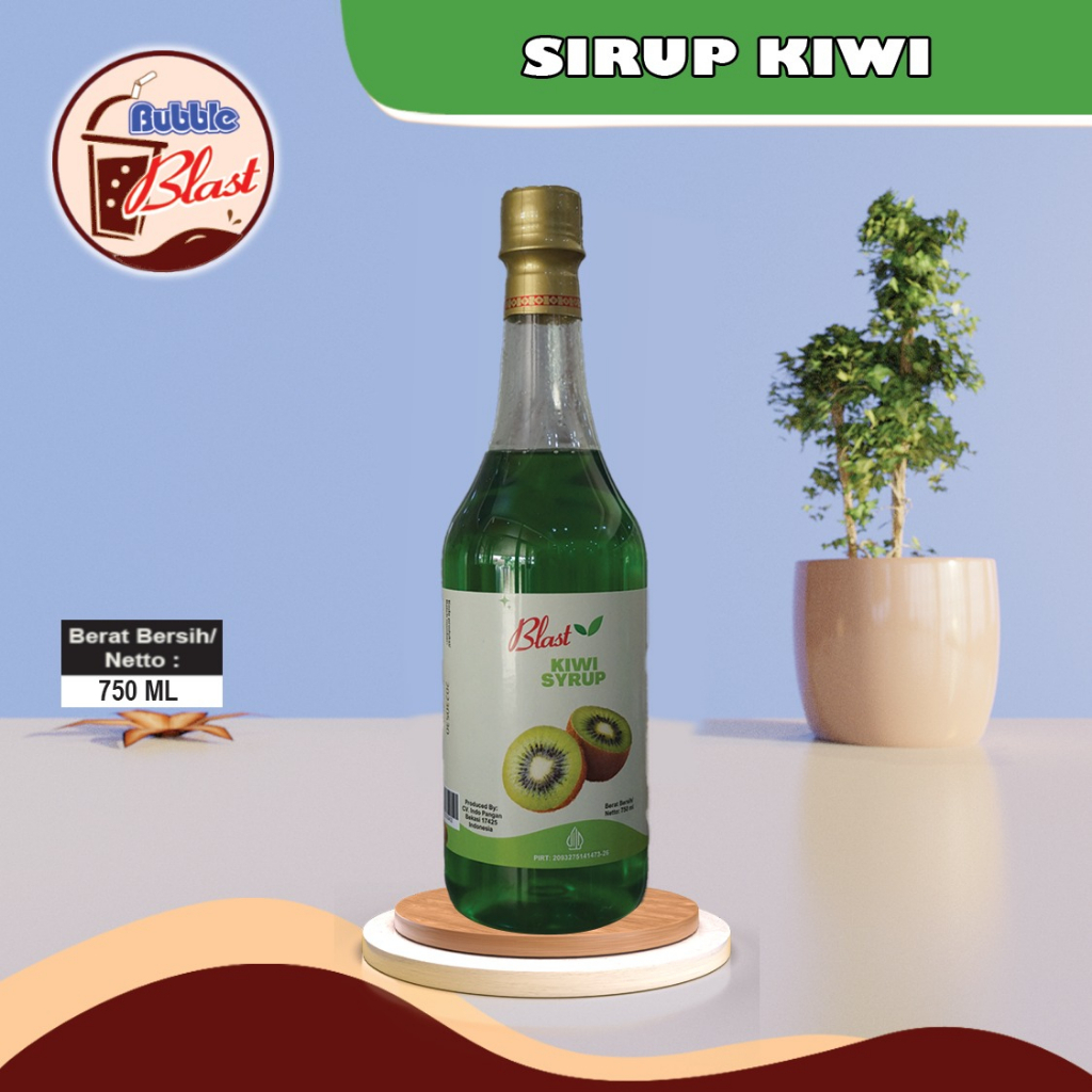 

Syrup Buah Rasa Kiwi 1kg (750ml)