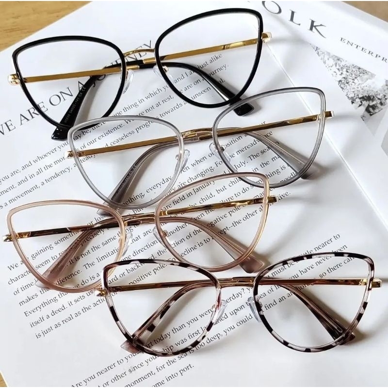 KACAMATA 98525 CAT EYE PHOTOCROMIC BLUECROMIC