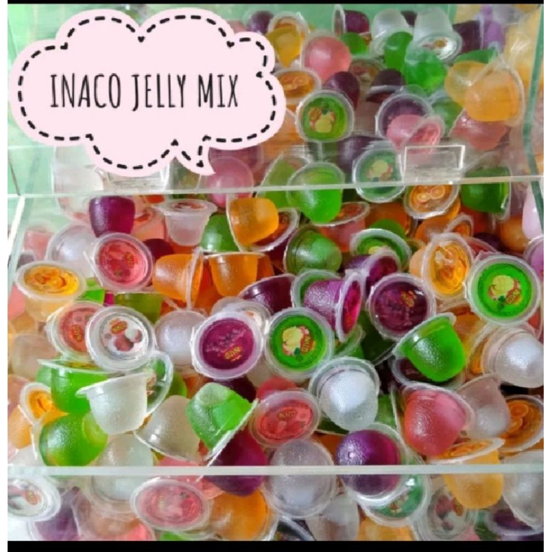 

JELLY INACO with nata decoco dengan aneka rasa