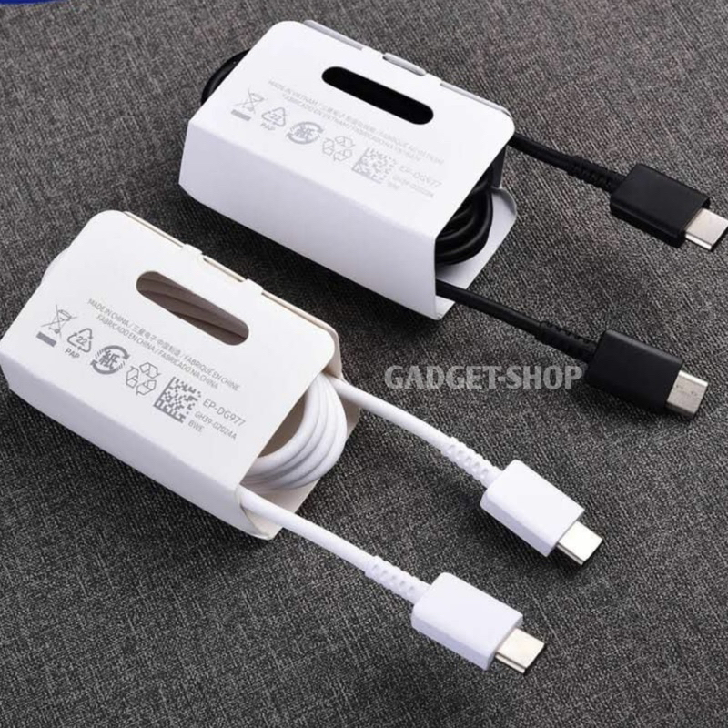 charger samsung original  25W type c to c Garansi resmi samsung tam ( 1 TAHUN )