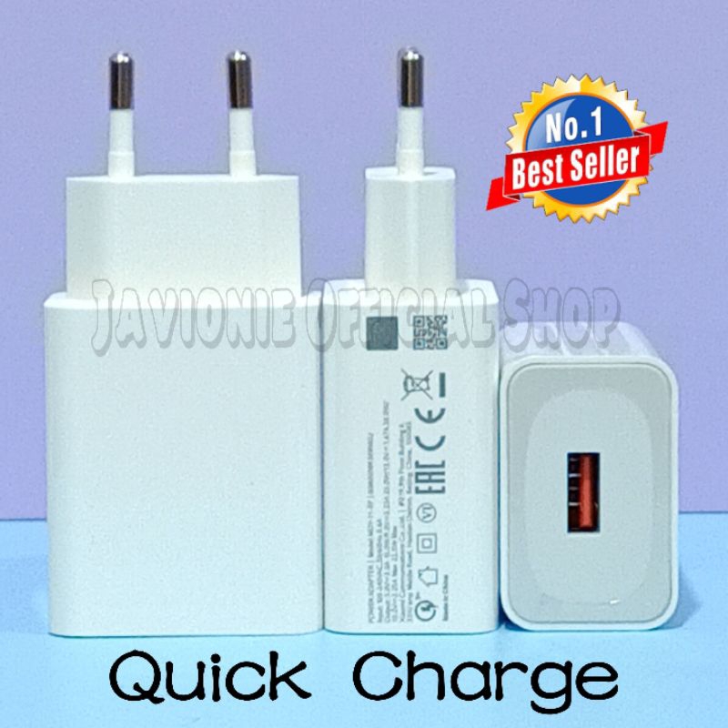 Charger Casan Xiomi Redmi Note 7 8 PRO 9 Quick Charge QC 3.0 Original 100% TIPE TYPE C