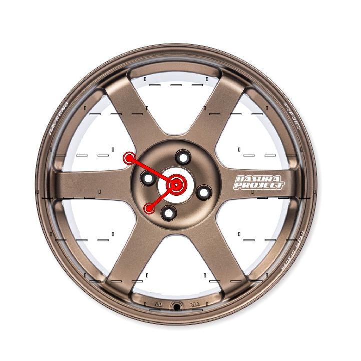 Jam Dinding Custom / Jam Dinding Akrilik Custom Diameter 40cm / Jam Dinding Custom Akrilik