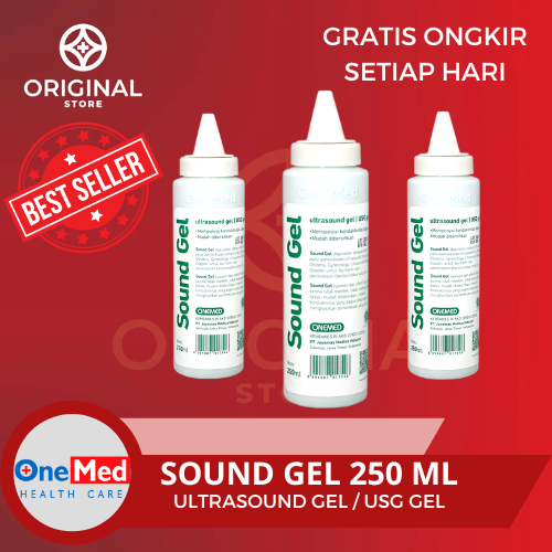 ULTRASOUND USG GEL SOUND GEL JELLY GEL 250 ML - ONEMED