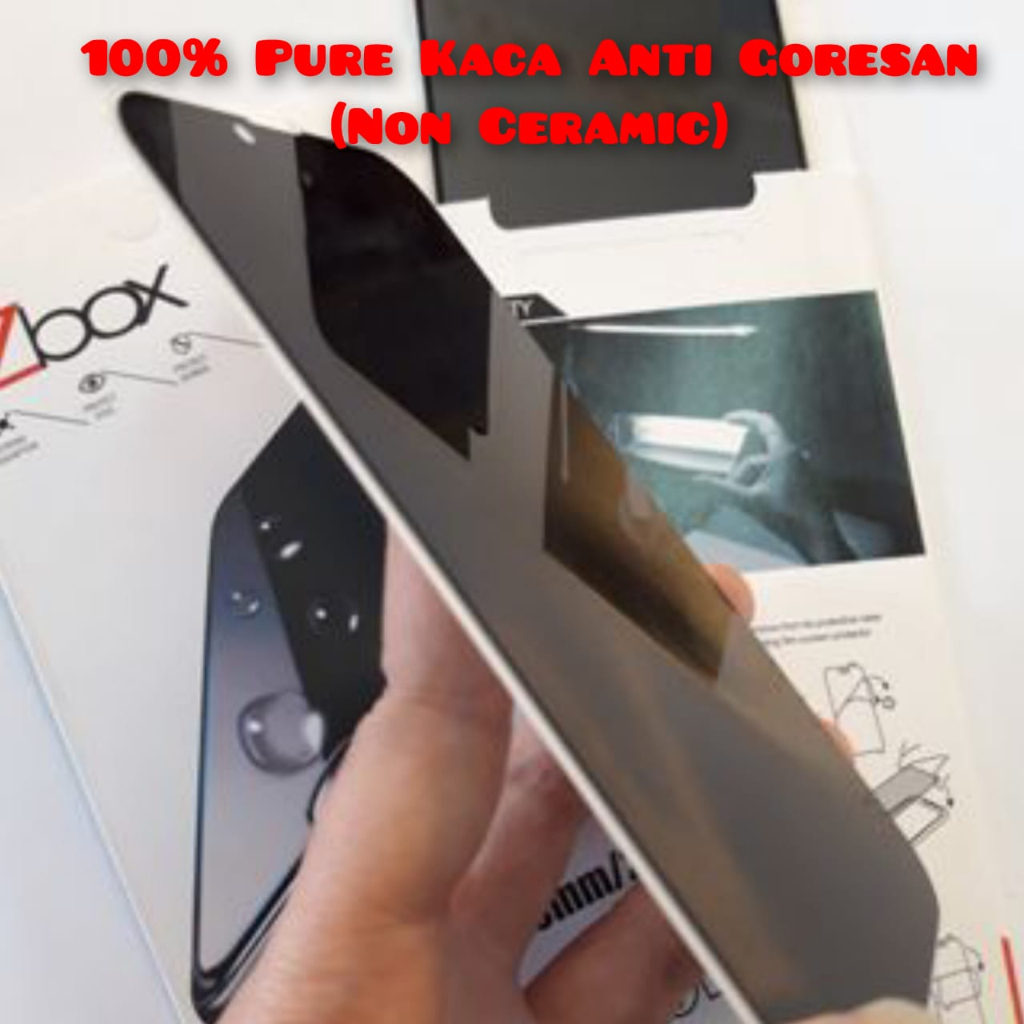 ZBOX Tempered Glass Anti Spy Full Screen IPhone 6+ X XR XS MAX 11 PRO MAX 13 14 PRO 100% kacaca Tempered