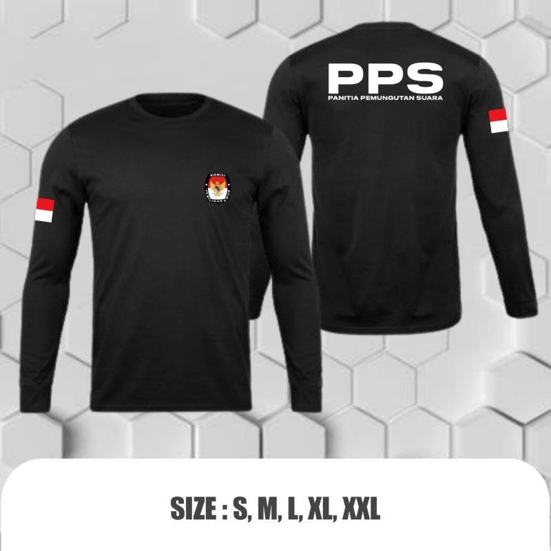 KAOS LENGAN PANJANG PANITIA PENGUMUTAN SUARA PPS