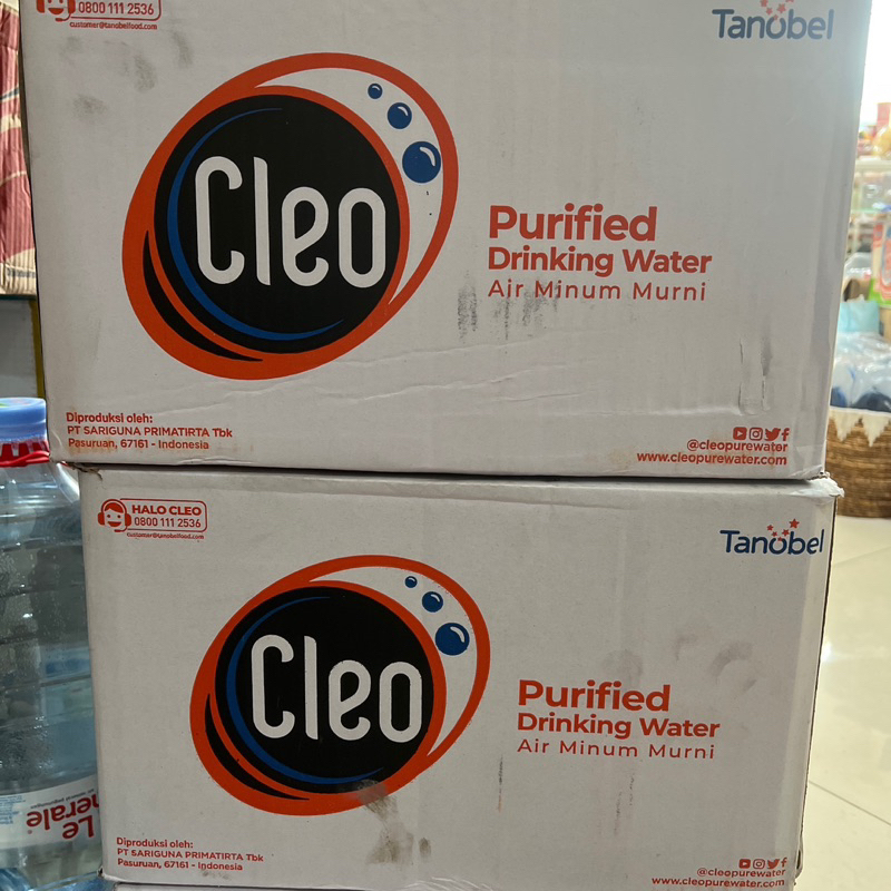 

Cleo Botol Tanggung Karton