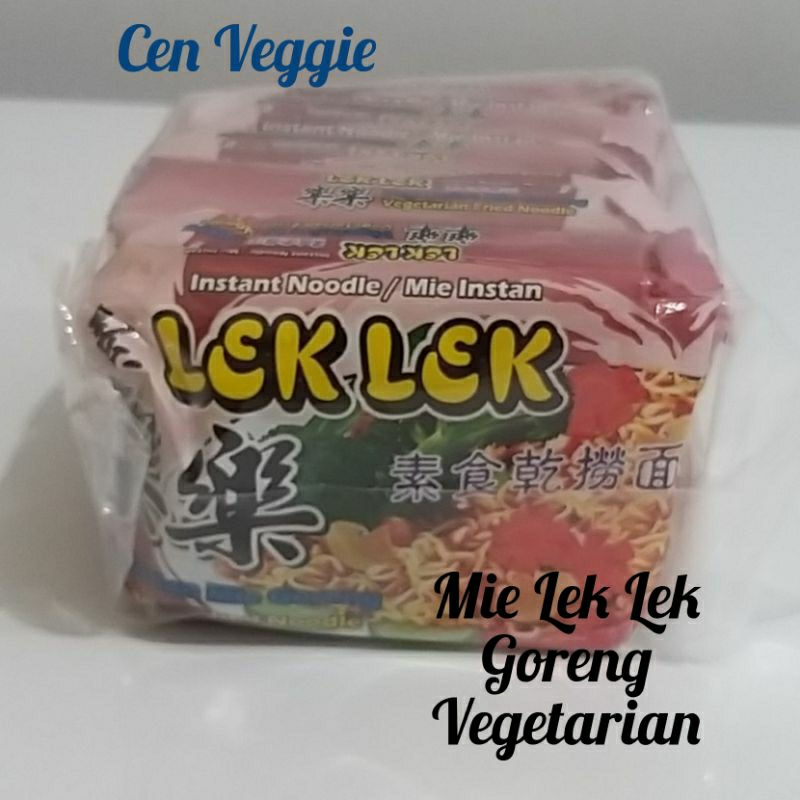 

Mie lek lek goreng vegetarian
