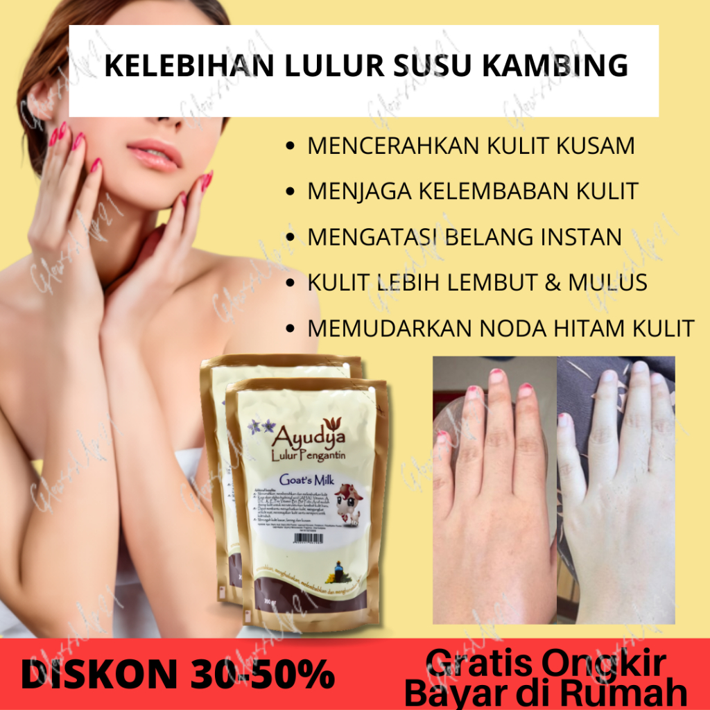 Ayudya Lulur Pengantin Goat's Milk 300 refill