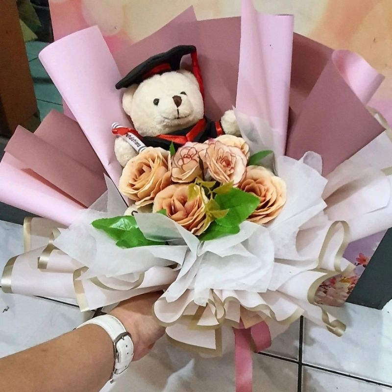 

buket boneka wisuda