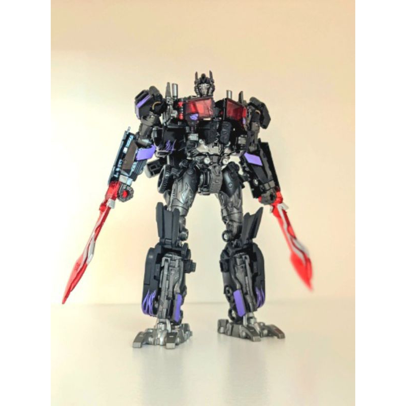 Robot Optimus Prime Black Nemesis Prime ALLOY HIGH QUALITY DETAIL RARE COLLECTION