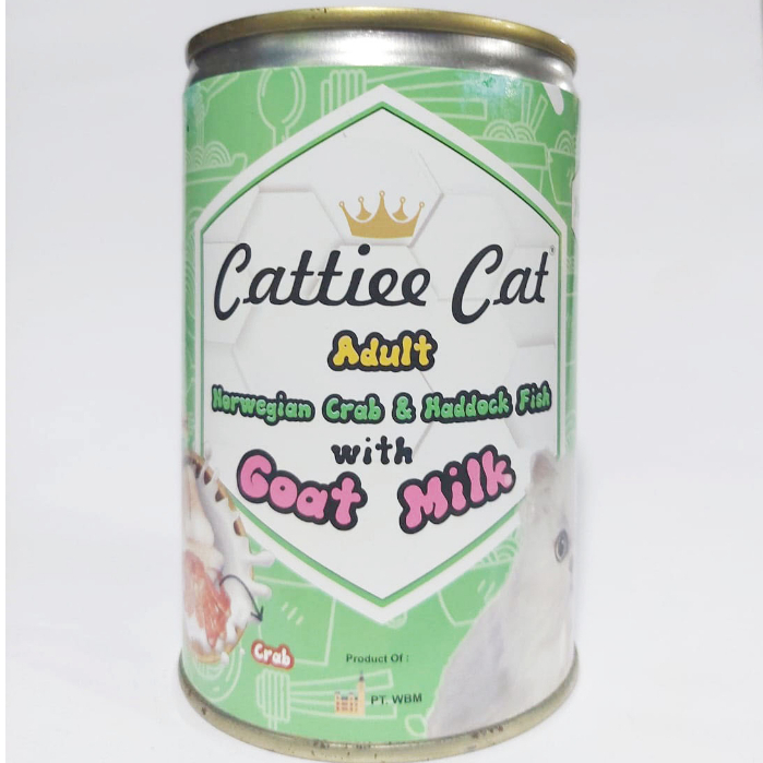 MAKANAN KALENG ANAK KUCING DAN DEWASA CATTIEE CAT 405 GR