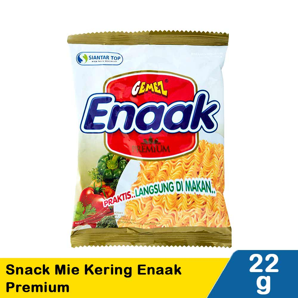 

[ISI 3 PCS] Gemez Enaak Snack Mie 22gr