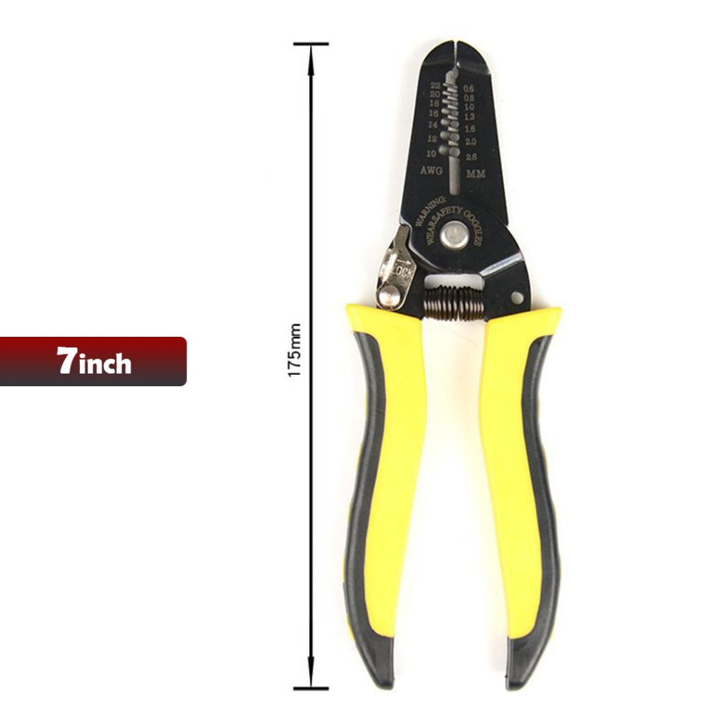 Tang Kabel Listrik 7Inch Belter Wire Stripper Multifungsi - YOYOSOO